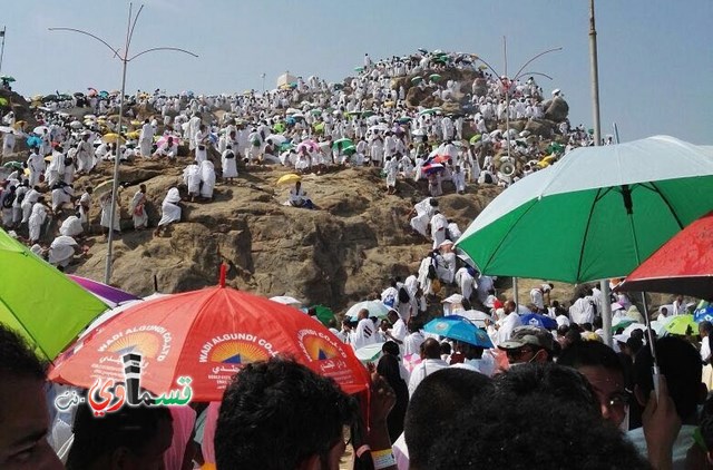 حجاجنا على صعيد عرفات .. هم بخير وبصحة وعافية ويستعدون للنفير الى المزدلفة بعد غروب شمس اليوم 